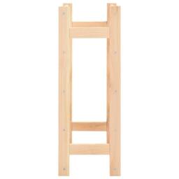 Berkfield Home Wine Rack for 20 Bottles Pinewood in Beige - thumbnail 3