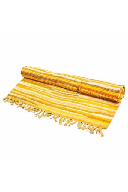 KDMD Sunrise Oranges Room Rag Rug 150x200cm -Premium Vibrant Floor Covering in Orange - Size: Medium - image 1