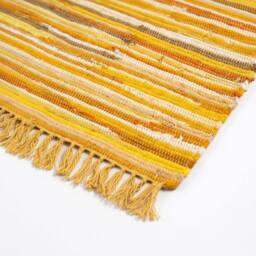 KDMD Sunrise Oranges Room Rag Rug 150x200cm -Premium Vibrant Floor Covering in Orange - Size: Medium - thumbnail 3