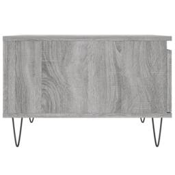 Berkfield Home Modern Coffee Table Grey Sonoma 55x55x36.5 cm Engineered Wood - thumbnail 7