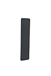 Living and Home 28x118cm Black Wall-Mounted Full Length Mirror for Hallway, Bedroom, Rental Homes - Size: 28x118 cm - thumbnail 4