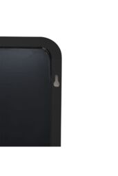 Living and Home 28x118cm Black Wall-Mounted Full Length Mirror for Hallway, Bedroom, Rental Homes - Size: 28x118 cm - thumbnail 5