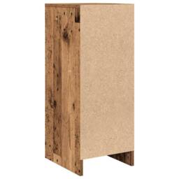 Berkfield Home Sideboard Old Wood 29.5x34x76 cm Engineered Wood in Brown - thumbnail 8