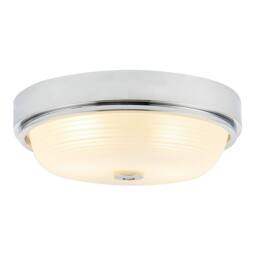 Happy Homewares Sensor IP44 Bathroom Ceiling Light Fitting with Multi Functions in Silver - thumbnail 5