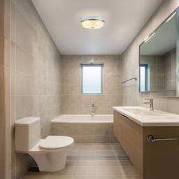 Happy Homewares Sensor IP44 Bathroom Ceiling Light Fitting with Multi Functions in Silver - thumbnail 7