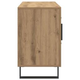 Berkfield Home Sideboard Artisan Oak 100x36x60 cm Engineered Wood in Brown - Size: 100 x 36 x 60 cm - thumbnail 5