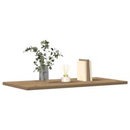 Berkfield Home Wall Shelves 4 pcs Artisan Oak 60x30x1.5 cm Engineered Wood in Brown - thumbnail 1