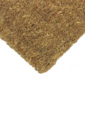 JVL Ryburn Plain Natural Coir Doormat 45x75cm in Brown - Size: 45 cm x 75 cm - thumbnail 3