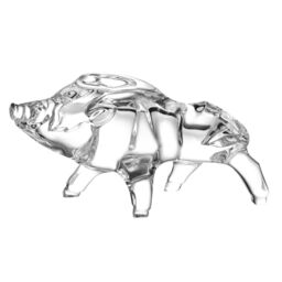 baccarat Zodiac Crystal 2019 The Year of The Pig Figurine in Clear - Size: 1 Pack - thumbnail 4
