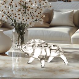 baccarat Zodiac Crystal 2019 The Year of The Pig Figurine in Clear - Size: 1 Pack - thumbnail 5