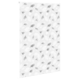Berkfield Home Shower Roller Blind 160x240 cm Fabric Width 156 cm in Grey - thumbnail 3