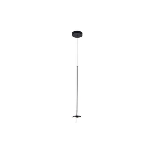 Netlighting Invisible LED Ceiling Pendant Matt Black Phase Cut Dimming 765lm 2700K