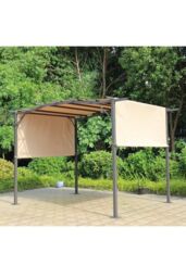 Royalcraft SAN REMO SLIDING PERGOLA 2.75X3.66M in Light Brown - thumbnail 3