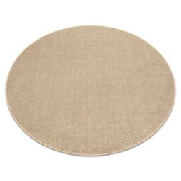 RugsX Casablanca Loom Rug in Beige - Size: 80 cm diameter - thumbnail 1