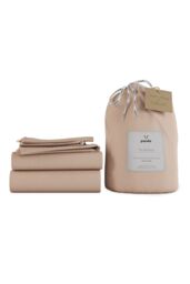 Panda London 100% Bamboo Duvet Cover in Dusty Pink - Size: King - thumbnail 2