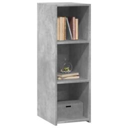 Berkfield Home Sideboard Concrete Grey 30x41x93 cm Engineered Wood - Size: 30 x 41 x 93 cm - thumbnail 1