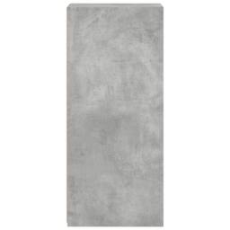 Berkfield Home Sideboard Concrete Grey 30x41x93 cm Engineered Wood - Size: 30 x 41 x 93 cm - thumbnail 5