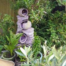 Primrose Water Feature Fountain Cascade Classical Earthenware Pottery 117cm in Stone - thumbnail 5