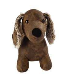 mysmartbuy Dachshund Draught Excluder Weighted Cushion - Energy Saving Door Draft Breeze Wind Guard or Doorstop - Measures L60cm in Brown - thumbnail 2