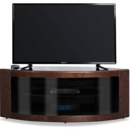 "Centurion Supports PANGEA Beam-Thru Curved Tru-Corner Flat Screen 32""-55"" TV Cabinet" - thumbnail 3