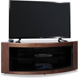 "Centurion Supports PANGEA Beam-Thru Curved Tru-Corner Flat Screen 32""-55"" TV Cabinet" - thumbnail 2
