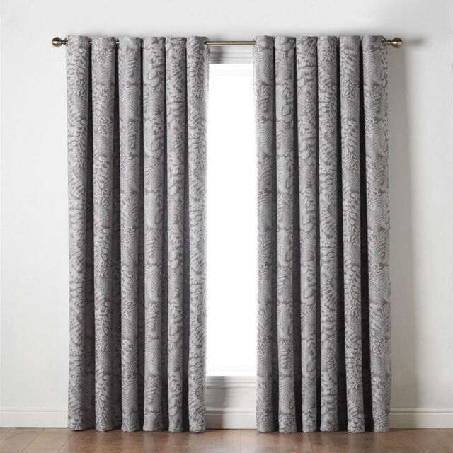Alan Symonds Ferndown Blackout Curtains Thermal Efficient Ring Top Header in Beige - Size: 229 cm width x 183 cm drop - image 1