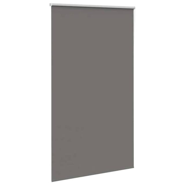 Berkfield Home Roller Blind Blackout Grey 140x230 cm Fabric Width 136.6 cm Polyester - image 1