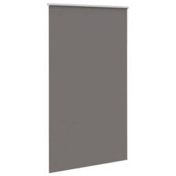 Berkfield Home Roller Blind Blackout Grey 140x230 cm Fabric Width 136.6 cm Polyester - thumbnail 1