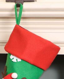 Dibor Set of 4 Reindeer Hanging Legs Xmas Decor Christmas Gift Bag Stocking - Size: 4 Pack - thumbnail 4