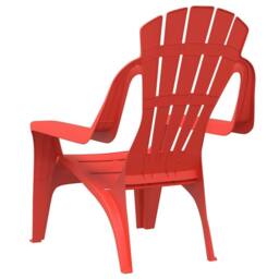 Berkfield Home Beautiful Garden Chairs 2 pcs for Children Red 37x34x44 cm PP Woo - Size: 37 x 34 x 44 cm - thumbnail 6