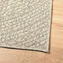 Berkfield Home Rug ZIZUR Cream 240x340 cm Jute Look Indoor & Outdoor - Size: Medium - thumbnail 8