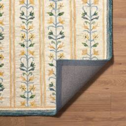 Livabliss Fairfax-Hand Tufted Green Beige Blue Yellow Wool Global Rug - Size: 150 cm x 230 cm - thumbnail 4