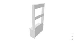 Destina Home Amelia Hallway Coat Rack with Shelves in Dark Grey - Size: 1 Pack - thumbnail 9