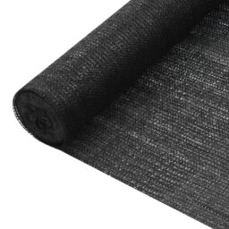 Berkfield Home Privacy Net Black 3.6x50 m HDPE 75 g/m ² - thumbnail 1