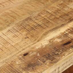 Berkfield Home Coffee Table 120x55x40 cm Solid Wood Mango in Brown - Size: 120 x 55 x 40 cm - thumbnail 6