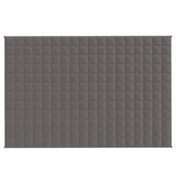 Berkfield Home Weighted Blanket Grey 120x180 cm 5 kg Fabric - thumbnail 3