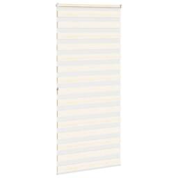 Berkfield Home Elegant Zebra Blind Marble Beige 115x200 cm Fabric Width 110.9 cm - thumbnail 4