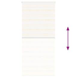 Berkfield Home Elegant Zebra Blind Marble Beige 115x200 cm Fabric Width 110.9 cm - thumbnail 5
