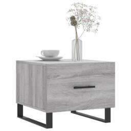 Berkfield Home Coffee Tables 2 pcs Grey Sonoma 50x50x40 cm Engineered Wood - Size: 50 x 50 x 40 cm - thumbnail 3
