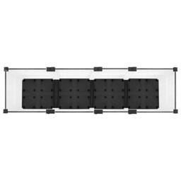 Berkfield Home Raised Bed 160x40x38 cm Polypropylene in White - Size: 160 x 40 x 38 cm - thumbnail 6