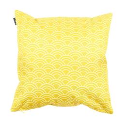 icon Indoor & Outdoor Waterproof Cushion, Plain & Striped, Yellow (4-Pack) - Size: 43 cm x 43 cm - thumbnail 3
