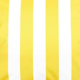 icon Indoor & Outdoor Waterproof Cushion, Plain & Striped, Yellow (4-Pack) - Size: 43 cm x 43 cm - thumbnail 7