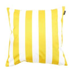 icon Indoor & Outdoor Waterproof Cushion, Plain & Striped, Yellow (4-Pack) - Size: 43 cm x 43 cm - thumbnail 2