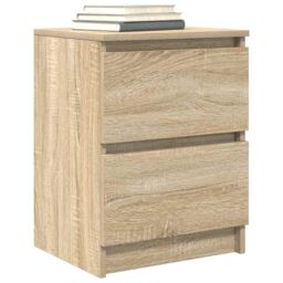 Berkfield Home TV Cabinet Sonoma Oak 40x35x54 cm Engineered Wood in Brown - Size: 40 x 35 x 54 cm - thumbnail 4