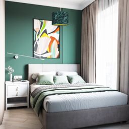 Happy Homewares Floral Decorated Forest & Emerald Green Velvet Fabric Shade with Inner Lining in Dark Green - Size: 10 inches - thumbnail 6
