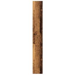 Berkfield Home Bookcase Old Wood 60x24x176 cm Engineered Wood in Brown - Size: 60 x 24 x 176 cm - thumbnail 5