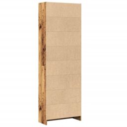Berkfield Home Bookcase Old Wood 60x24x176 cm Engineered Wood in Brown - Size: 60 x 24 x 176 cm - thumbnail 6