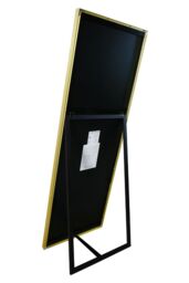 "MirrorOutlet Gold Aluminium Edged Wall Mirror 67"" X 23"" (170CM X 58CM) - Size: 1 Pack" - thumbnail 3