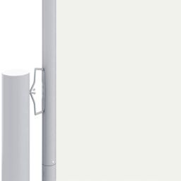 Berkfield Home Retractable Side Awning Cream 220x1000 cm in Beige - thumbnail 3
