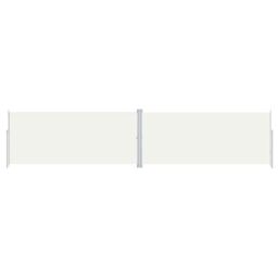 Berkfield Home Retractable Side Awning Cream 220x1000 cm in Beige - thumbnail 2